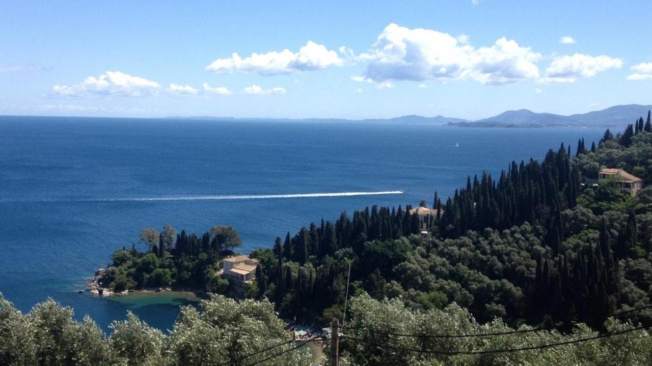 Maria Corfu Loustri 호텔 기마리 외부 사진