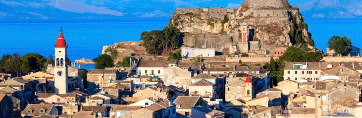 Maria Corfu Loustri 호텔 기마리 외부 사진